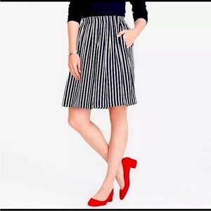 J. Crew Striped Skirt